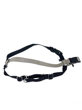 PetSafe Easy Walk Dog Harness Black Beige Adjustable‎ Front Clip Training Size L